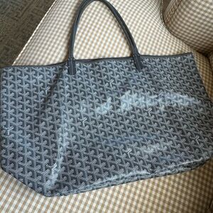 Goyard St Louis GM grey tote